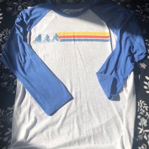 stranger things mid cut sleeve